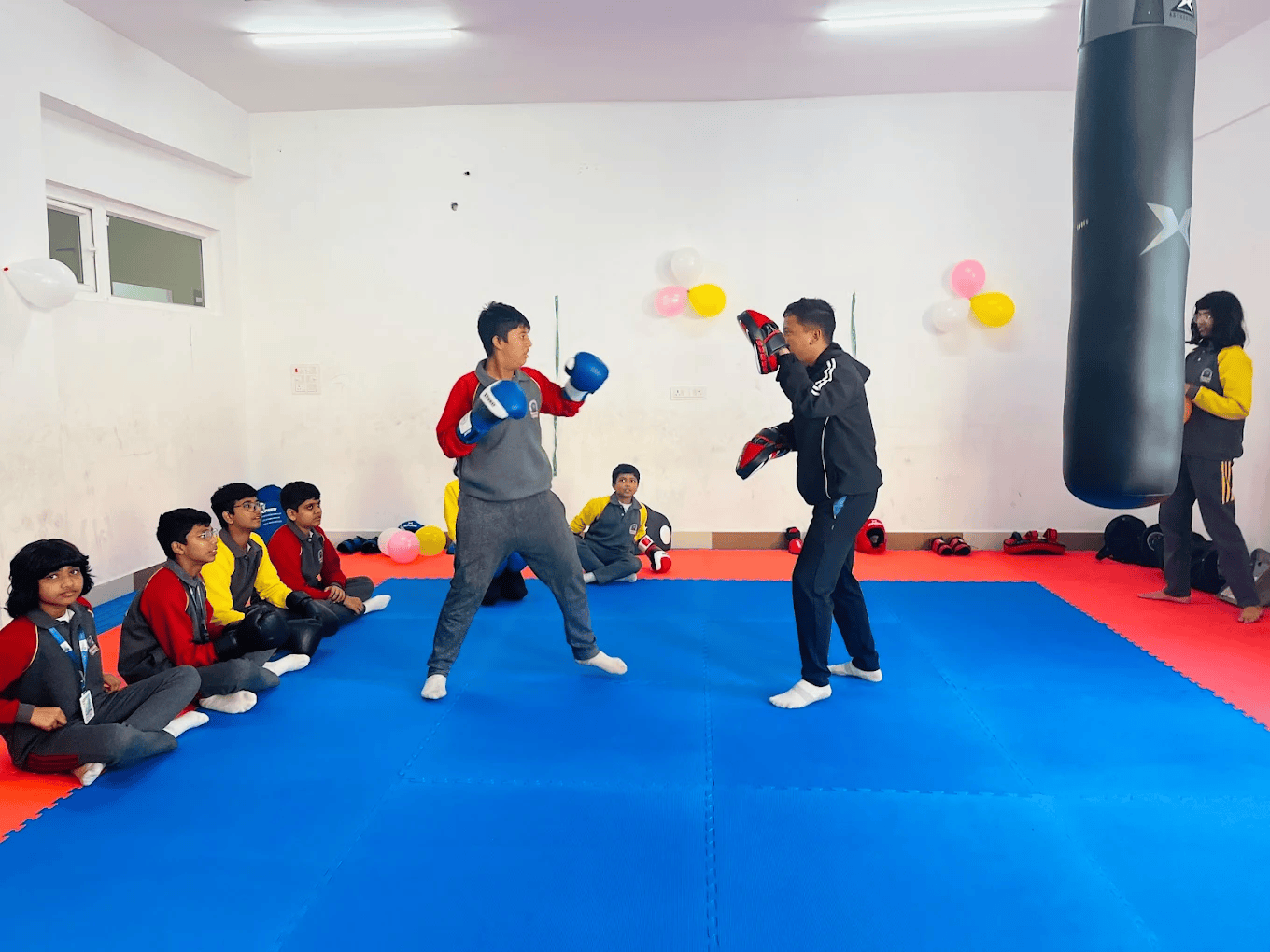 Students learning