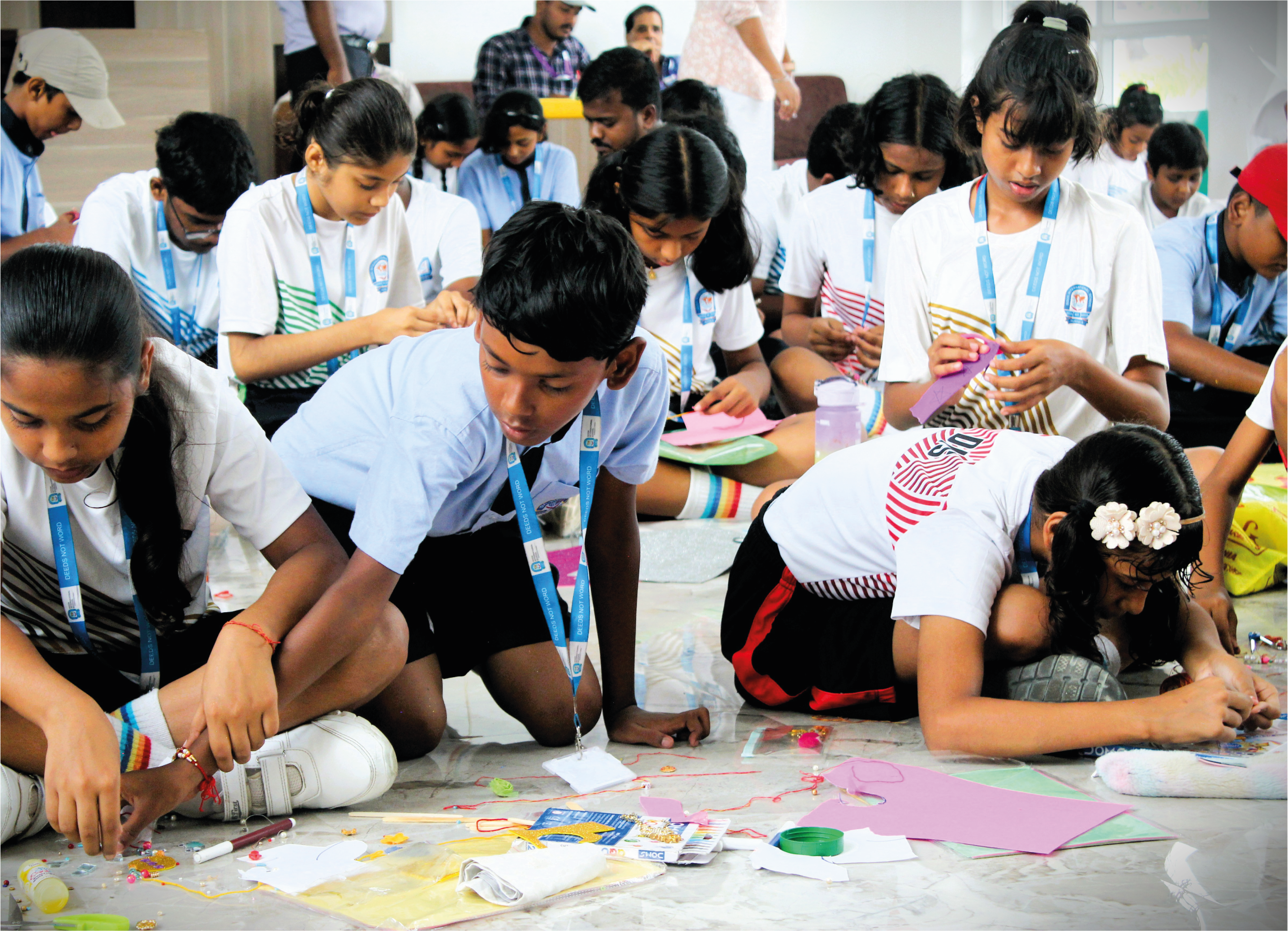 Students learning